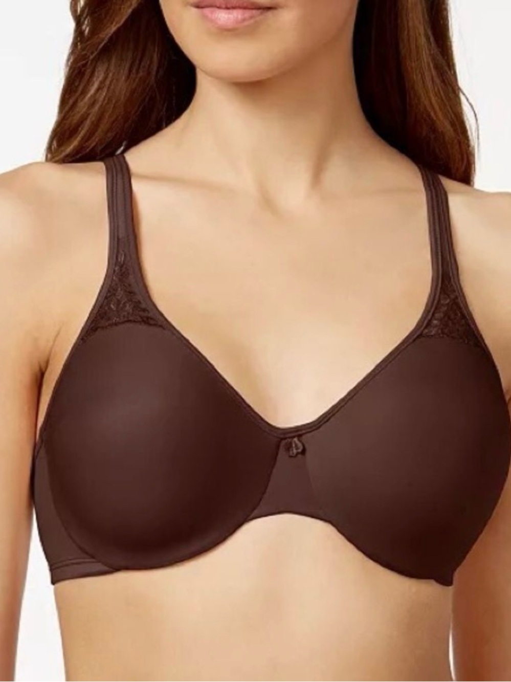 Bali Passion For Comfort Minimizer Underwire Bra 38C Full Coverage Purple 3385